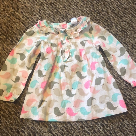 Carter Bird Print Blouse - Picture 1 of 4